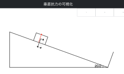 Featured image of post 垂直抗力の可視化